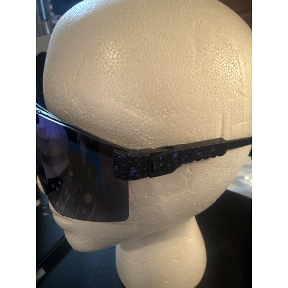 Pit Viper Polarized Sunglasses Blue Lens With Box - Picture 3 of 7